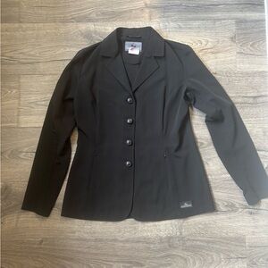 Grand Prix Techlite 4 Button Show Coat 14R Black